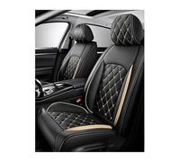 XINYUNFEI Fundas Asientos Coche para Mitsubishi Eclipse Cross 2018-2026, Juegos de Cubreasientos Cuero Impermeables Coche Fundas Asientos Interior Accesorios(Gold)