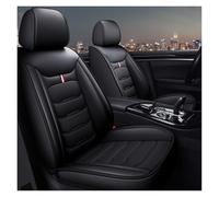 XINYUNFEI Juego completo de 2 fundas de asiento de coche para Ford Mondeo Hatchback 2014-2021, fundas de asiento de coche para todo tipo de clima, cuero sintético impermeable y transpirable (Nero)
