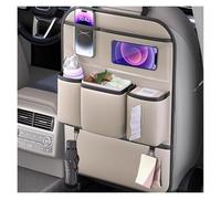 XINYUNFEI Organizador Asiento Trasero Coche para Citroen XM 1989-2000, Protector Antipatadas para El Asiento Trasero, Almacenamiento para Tabletas Impermeable(Beige,One)