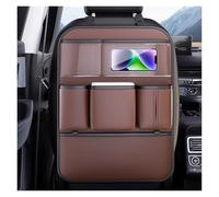 XINYUNFEI Organizador Asiento Trasero Coche para Toyota Fortuner Venza Wish Previa, Protector Antipatadas para El Asiento Trasero, Almacenamiento para Tabletas Impermeable(Brown,One)
