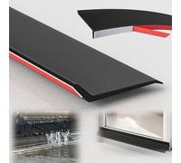 Xinzyxx Barrera Contra Lluvia Para Ventanas, Protector de Goteo de Goma Autoadhesivo para Puertas y Ventanas, Sellador de Goma para Evitar Filtraciones, Fácil Instalación(3m(9.8ft),5.5cm)