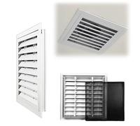 xinzyxx Escotilla De Inspección, Campana Extractora, Ventilación, Panel De Acceso Duradero, Parrilla Antideformación para Gestión De Líneas De Oficina, Cocina Y Garaje(55 * 55cm/21.7 * 21.7in)