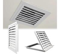xinzyxx Panel De Acceso De Aluminio, Rejilla De Ventilación De Retorno De Techo De Pared, Trampilla De Ventilación, Cubierta para Cableado De Plomería, Hogar Industrial(60 * 25cm/23.6 * 9.8in)