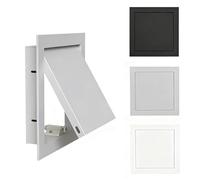 xinzyxx Panel De Acceso - Marco De Aluminio, Anti-Golpes Y Anti-Deformación, Apertura Sencilla Por Presión, Instalación DIY Fácil, Oculta Cables/Tubos/Contadores, 3 Colores(Gray,190 * 240MM)