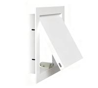 xinzyxx Panel De Acceso, Puerta De Inspección, Ideal para Mantenimiento De Sistema De Calefacción/Ventilación/Electricidad, para Paredes/Tejados/Pisos, Revisionsklappe(Blanco,290 * 290MM)