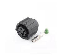 XIOKLM 1-20SET DJ3043YB-2.5-11/21 Conector Impermeable automático automotriz de 4 Pines Enchufe Macho Hembra Incluye Sello Terminal(Female,1 Sets)