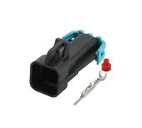 XIOKLM 1-20SET DJ7044B-1.5-11/21 Conector de Cable Impermeable automático automotriz 4 Pines Enchufe Macho Hembra Incluye Sello Terminal(Male,1 Sets)