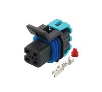 XIOKLM 1-20SET DJ7044B-1.5-11/21 Conector de Cable Impermeable automático automotriz 4 Pines Enchufe Macho Hembra Incluye Sello Terminal(Female,20 Sets)