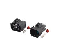 XIOKLM 1-20SET DJ7046K-6.3-11/21 Conector Impermeable automático automotriz de 4 Pines Enchufe Macho Hembra Incluye Sello Terminal(Female Male,20 Sets)