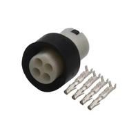 XIOKLM 1-20SETS Dj3041y-2.3-11/21 Conector cilíndrico de Conector Impermeable Circular Forrado 4 Orificios(Female,10 Sets)