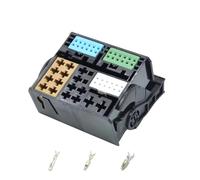 XIOKLM 1/5/10 juegos de conector hembra 52 pines for coche con enchufe trasero Audio for reproductor CD línea completa 8x0035444(5 sets 52p female)