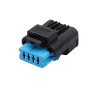 XIOKLM 1 Juego de Enchufe eléctrico FCI Impermeable 4 Pines y,5mm 211 PC042S4021 Conector arnés cableado automotriz 211PC042S4021(Dark Grey)