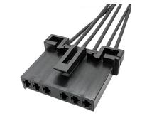 XIOKLM 1 Pc 6 Pin Car Wiring Harness Rear Taillights Turn To The/Line Board Plug Sensors DJ7065-2.8-21(5 Pcs)