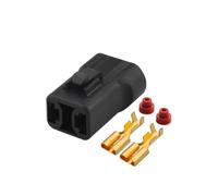 XIOKLM 1 Uds. Conectores de Cable eléctrico/Coche DJM7021-6.3-11/21 6,3mm 2 Pines AMP(Female,Female Male_10 Sets_2P)