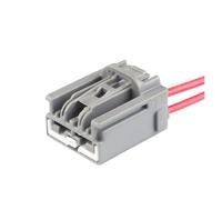 XIOKLM 1 Unidad, 2 Pines, 6,3mm, Enchufe de arnés cableado for Motocicleta, Conector for Coche 7283 6458 40 7282(2 Pin Female,10 Pcs)