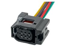 XIOKLM 1 Unidad/6 Pines Conector de arnés cableado Enchufe sonda inversión automática 12382 6189-1142 6189-7042(6Pin Female,1 Pc)