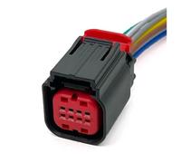 XIOKLM 1 Unidad de 8 Pines 1411001-1 TE, módulo Sensor estacionamiento inverso automático, arnés cableado, Enchufe DJ7082A-0.6-21(1 Pc)