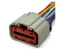 XIOKLM 1 Unidad de medidor Flujo Aire Coche 18 Pines 2203663-6 ECU, Conector electrónico arnés cableado Acc 1488533-6 1488533-5(18Pin Grey,10 Pcs)