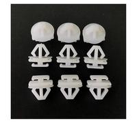 XIOKLM 10/20 piezas Clips de moldura de puerta expertos ABS blanco Clip de agujero de Panel sujetadores de cubierta de motor de empuje compatibles 106 206 306 307 806(10PCS)