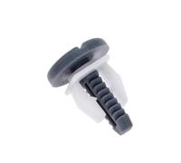 XIOKLM 10/20 piezas de plástico para placa de puerta de automóvil, retenedores fijos de cubierta de clip, remaches compatibles con clips (20 unidades)