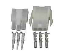 XIOKLM 10 Juegos 5557 5559 Conector de 3 Pines arnés cableado automotriz Conector automóvil