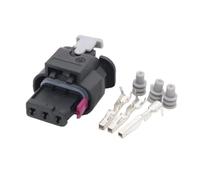 XIOKLM 10 Juegos de Conectores automotrices Impermeables 3 Pines DJ7032-1.2-21 Conector Cable automático con terminales