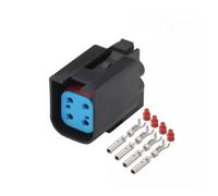 XIOKLM 10 Juegos DJ7042Q-1.5-11 21 con Terminal 3-1437712-3 8-1437710-5 Conector Impermeable automotriz(Female,20 Sets)