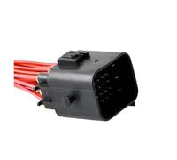 XIOKLM 19 26 33 36 Pin Motor de Coche Parachoques Delantero Cuerpo Enchufe Arnés cableado Conector automático DJ7331-1.5 3.5-21(26Pin Male)