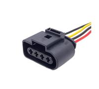 XIOKLM 2/3/4/5/6/8/10 Pin 3,5mm Bobina de Encendido automático Conector Impermeable Enchufe del Sensor bocina con Cable 1J0973722(4P of 1J0973724)