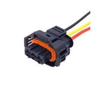 XIOKLM 2 3 4 5 6Pin, MM Auto inyector Impermeable Conector electrónico arnés de Cables Sensor Enchufe Hembra 1928404627 1928403698(3P Wire Harness,1 Pc)