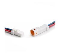 XIOKLM 2 3 4 6 8 Pin JWPF 0,7 MM Auto Impermeable Conector Micro electrónico con Cable Enchufe Trasero cableado arnés JST-02T(3P Wire Harness)