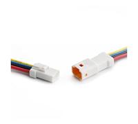 XIOKLM 2 3 4 6 8 Pin JWPF 0,7 MM Auto Impermeable Conector Micro electrónico con Cable Enchufe Trasero cableado arnés JST-02T(4P Wire Harness)
