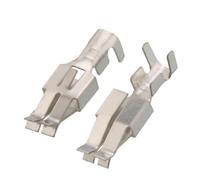 XIOKLM 20/50/100/200 Uds H62 6,3 MM Conectores automotrices Terminal de cableado Hembra 925612-1 DJ6212-E6.3B(50 pcs)