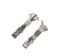 XIOKLM 20 Piezas Terminal de Cable prensado automático Conector Altavoz Faro Hembra Suelto 1,5 MM(1000 Pcs)