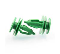 XIOKLM 40x sujetadores de ajuste de Panel de puerta de coche Clips de retenedor verdes compatibles con WJ Wrangler TJ Grand Clip de repuesto