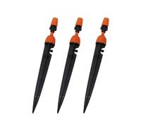 XIOKLM 5/10/20 piezas de boquillas goteo/aspersor atomizadas ajustables 1/4" for riego jardín, invernadero, parterres, bonsáis y césped(5pcs)