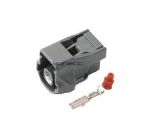 XIOKLM 5 Juegos 1 Pin Hembra 2JZ Sensor Enchufe de Coche 2,2mm Conector automóvil Impermeable con terminales 7283-1015-10(50 Sets)