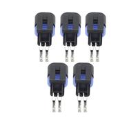 XIOKLM 5 Juegos de Conector Impermeable/Coche, Chaqueta 2 Pines, Enchufe del Sensor automotriz con Terminal DJ7022Y-1.5-21 2P