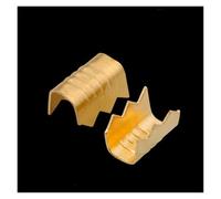 XIOKLM 50/100/200/500 Uds. Lote Terminal de prensado en Forma Diente tiburón H62 Conector Hebilla Alambre latón 451-1 451-2 451-3 451-4 0,2-4 mm2(451-4,100 pcs)