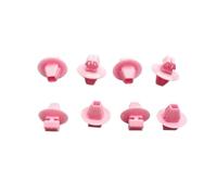 XIOKLM 50 Uds. Clips de moldura de Panel basculante de plástico con Shime Compatible Grand Vitara 77553-65D00 Compatible YARIS / 9046711063