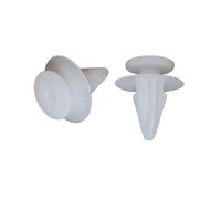 XIOKLM 50 Uds. Clips de sujeción de plástico/arco de rueda de faldón lateral de coche Compatible con Lancer Outlander Pajero ASX Leopaard Zinger V31 V32 V33.