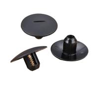 XIOKLM Abrazadera de Clip/correa de alfombra a rayas de coche, 30 Uds., Compatible con 408, 307, 206, C5, C2, sujetadores de plástico, remaches fijos OEM 7703081054