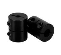 XIOKLM Acoplamiento de eje acoplamiento rígido KP3S Acoplamientos motor paso a Piezas impresora 3D 5 x 8 25 mm Conexión a con husillo(Black 5x8x25mm,1PC)