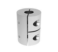 XIOKLM Acoplamiento de eje acoplamiento rígido KP3S Acoplamientos motor paso a Piezas impresora 3D 5 x 8 25 mm Conexión a con husillo(Silver 5x8x25mm,1PC)