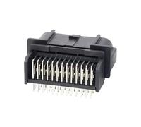 XIOKLM Cable Conector PCB ECM ECU for Motocicleta de 1/39 Pines, Enchufe Macho Hembra Impermeable 6189-7929 con terminales(Army Green,2 Sets)