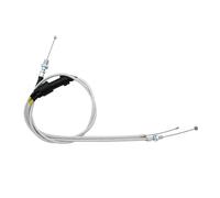 XIOKLM Cable de acelerador doble for motocicleta, mango de acelerador Compatible con carburador PZ30 PZ30mm, Compatible con ATV Dirt Bike (Size : Throttle Cable)