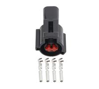 XIOKLM Caja de plástico del Conector Impermeable Coche arnés 4 Pines con el Terminal DJ7047D-1.5-21(10 Sets)