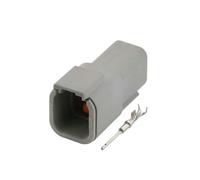 XIOKLM Conector Auto Impermeable del cableado Sensor Enchufe DTM04-6P ATM04-6P de 6 Pines con terminales(20pcs)