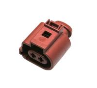 XIOKLM Conector automático de 2 Pines 3B0973722A 3B0 973 722 A, Conector arnés cableado Impermeable 1717692-2 con terminales y Sellos(10pcs)