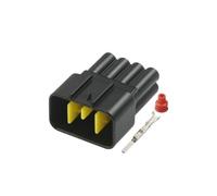 XIOKLM Conector automático de 8 Pines 2,3 Tipo FW-C-8M-B FW-C-8M cableado Conector Impermeable con terminales y Sellos(5pcs)
